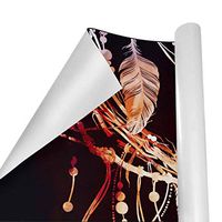 Gift Wrapping Paper Roll Dreamcatcher Feather for Birthday,Holiday,Wedding,Baby Shower Gift Wrap - 3Rolls - 58inch x 23inch Per Roll