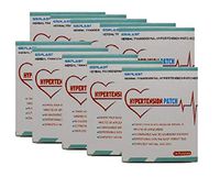 Herbal 100% Natural Lowering Blood Pressure Heat transdermal Patch for Hypertension (10 Boxes)140 Patch