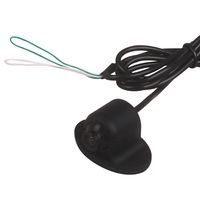 Car Universal Reverse Backup/Forward Front/Side View Switchable Mini Size Parking Camera Waterproof PVC Rubber Shell Easy Install for Car Monitor DVD Head Unit