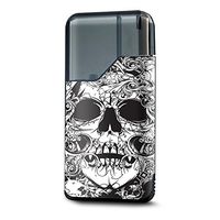 Skin Decal Vinyl Wrap for Suorin Air Kit Vape skins stickers cover/Crazy lineart Skull Design