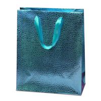 12ea - 10-1/4x4-3/4x12-5/8 Blue Levant Metallic Eurot | Width: 10 1/4" Gusset - 4 3/4"