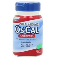Os-Cal 500+D Caplets 75 Caplets (Pack of 6)