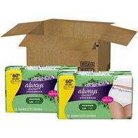 Incontinence Underwear for Women, Maximum, S/M, 64 Ct, Smooth and Comfortable