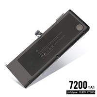CMP 7200mAh A1382 A1286 Battery (Cycles Charge > 800 Times) for Apple MacBook Pro 15inch (Core i7 Early 2011 Late 2011 Mid 2012 Version), Fits MC721LL/A MC723LL/A MD322LL/A MD103LL/A MD104LL/A MD318LL