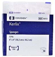 Kerlix Sterile Prewashed Sponges 12 Ply 4"X4" 2'S In Peel Back Package - Box of 50