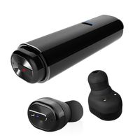 TWS Wireless Earbuds Bluetooth Headphones with Microphone Waterproof Sweatproof Sports Earphones with Stereo Noise Cancelling Headsets for iPhone and Android with Charging Case