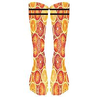 Naladoo Colorful Tie Dye Compression Socks Winter Warm Soccer Socks High Socks Long Socks