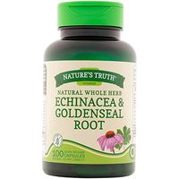 Nature's Truth Echinacea & Goldenseal Root Plus 100 Capsules