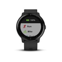 Garmin vívoactive 3 Music, GPS Smartwatch with Music Storage, Supports Spotify - Black (Renewed)
