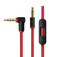 Eleshroom Replacement Beats Audio Cable with Inline Remote/Microphone for Beats, Compatible to Apple iPhone