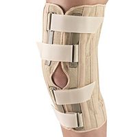 OTC Knee Support, Front Opening, Pressure Pads, Knit Elastic, Small