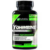 NutraKey Yohimbine HCl Capsules, 90 Count by Nutrakey