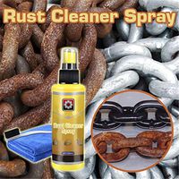 Celiy Home & Garden Safe Rust Stain Remover,120MLNon-Toxic Rust Dissolver,Rust Stain Remover Agent for Metal Surface Chrome Paint Car Maintenance Iron Powder Household Cleaning