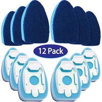 12 Pieces Dish Wand Refills Sponge Heads Brush Replacement Pads Cleaning Scrub Sponges Kitchen Cleaning Pads for Kitchen Room Dishes Supplies