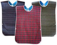 Adult Bibs Waterproof Apron,Waterproof Dining Bib for Men Women Washable Adult Bib Reusable Clothing Protector for Elderly, Seniors and Disabled