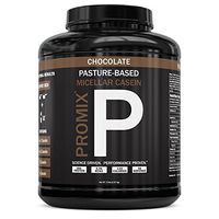 100% Casein Protein Powder I PROMIX Chocolate Micellar I USA Pastures I ONLY 1 Ingredient I Stimulate Muscle Growth & Recovery Slow Release Amino I Preservative Free Keto Bulk 5LB- No Soy, Gluten