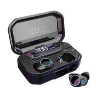 dalina Wireless Waterproof Auto Pairing in-Ear Stereo Earphone with Charging Case Earbud Headphones
