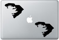 South Carolina Gamecocks Cutout ArcDecals78602671 Set Of Two (2x) , Decal , Sticker , Laptop , Ipad , Car , Truck