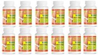 Garcinia Cambogia Extract 1300 Weight Management Contains 60% HCA 12 Bottles