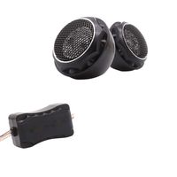 Car Tweeter Speaker Silk Dome Tweeters Audio Component Tweeters Premium Speaker System 1-Inch Tweeter Kit Original Sound Playback Simple to Install