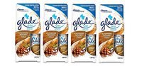 Glade Sense & Spray Automatic Freshener Refill - Cashmere Woods - Concentrated Refill Lasts for Weeks - Net Wt. 0.43 OZ (12.2 g) Each Pack of 4 Refills, Brown