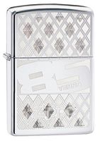 Zippo 85th Anniversary Pocket Lighter, High Polish Chrome