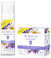Summer's Eve Lavender & Chamomile, Cleansing Combo Pack, 1-5-Ounce Foam Wash, Plus 1-14 Count Cloths