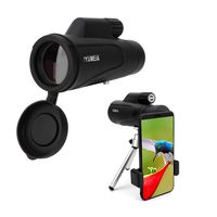 High Definition Monocular Telescope for Adult, High Power 16X50 Waterproof Monocular Bak4 Prism with Tripod for Wildlife Bird Watching Hunting Camping
