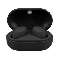BOOMdan Mini Wireless Bluetooth Headset,Bluetooth 5 in-Ear Stereo Built in Mic Headset Compatible with iPhone/Airpods/Ipad/Samsung/Android (Black)