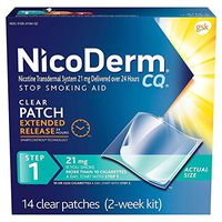 Nicoderm Cq Clear Patch Size 14ct Nicoderm Cq Clear Patch 14ct