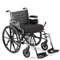 Bariatric Wheelchair - Heavy Duty with Desk Length Arms & Swingaway Footrests - 450lb Capacity - Invacare Tracer IV - Size 22 x 18
