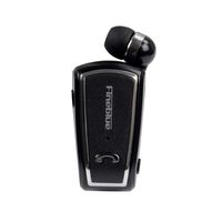 YJYdada for Fineblue F-V3 Wireless Bluetooth Earphone Headphone Clip Retractable (Black)