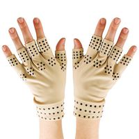 Magnetic Therapy Women's Gloves: Gentle Compression Magnets Decrease Pain