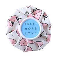 Creative Lovely Hot and Cold Reusable Ice Pack Ice Bag for Injuries & Reduce Swelling Ice Bags (Strawberry)