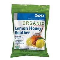 Zand Organic HerbaLozenge Lemon Honey Soother 18ct