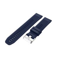Veepola New Soft Silicone Quick Install Strap Wristband Replacement Watch Bands for Garmin Fenix 5X GPS Watch (Dark Blue)