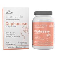 Innoveda Cephaease Herbal Supplement for Migraine Headache, 60 Capsules