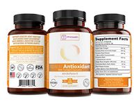 Premium Antioxidant Dietary Supplement Capsules with Turmeric Curcumin Standardized to 95% Curcuminoids - Plus Fermented Black Garlic and BioPerine for Healthy Joint and Digestive Function (72 Ct)