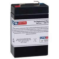 6V 2.8Ah F1 Terminal AGM Battery Replaces WP2.8-6, CA628, LC-R.62R4PU, DJW6-2.8, LCR6V2.4P, SLA2.8-6, LP6-2.8BT, LP6-2.8, ZB-6-2.8, PS-628, SLA0895