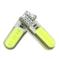 2PCS T10 W5W LED car Interior Light COB Marker lamp 12V 168 194 501 Side Wedge Parking Bulb canbus auto for Lada car Styling