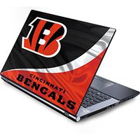 Skinit Decal Laptop Skin for Generic 12in Laptop (10.6in X 8.3in) - Officially Licensed NFL Cincinnati Bengals Design