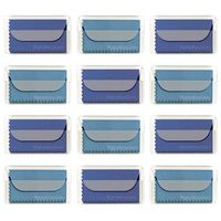 MightyMicroCloth Microfiber Eyeglass Cleaning Cloths – Travel Pouch – Lens Cleaner for Glasses, Camera Lenses, Tablets, Phones, Screens, Electronics