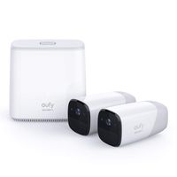 eufy Security, eufyCam 1080p Wireless Home Security 2-Camera Kit,365-Day Battery, Rechargeable, Night Vision, IP67 Weatherproof