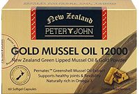 Joint-Health Supplement Gold Mussel Oil 12000 60capsule NZ Green_Lipped_Mussel Extract (1 Pack)