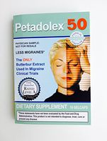 Linpharma Petadolex 50 mg Patented PA-Free Butterbur Root Extract - Sample Pack