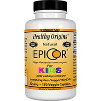 Healthy Origins EpiCor for Kids 125 mg, 150 Veggie Caps