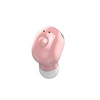 Wireless Earbuds, Sport Earbud 6 Hours Bluetooth Headset 6H Playtime 3D Stereo Sound Wireless Bluetooth Headphones, Built-in Microphone (Pink)