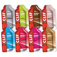 CLIF BAR - SHOT Energy Gel 8 Flavor Variety Pack, Gel Packs for Energy Boost, Fast Fuel, Improve Endurance, 90% Organic Ingredients (1.2 Ounce Per Packet, 8 Count)