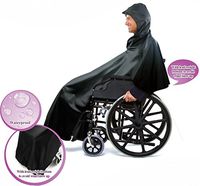 59" Wheelchair Rain Poncho Cover