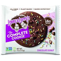 Lenny & Larry's The Complete Cookie, Chocolate Donut, 4 oz (Pack of 12) Soft Baked